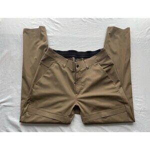 Lululemon Mile View Pants Men’s Size 30 Cycling 33x30 Biege